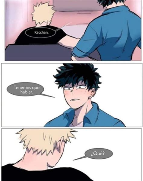 bakudeku español|Mini comic bakudeku.. ️ .